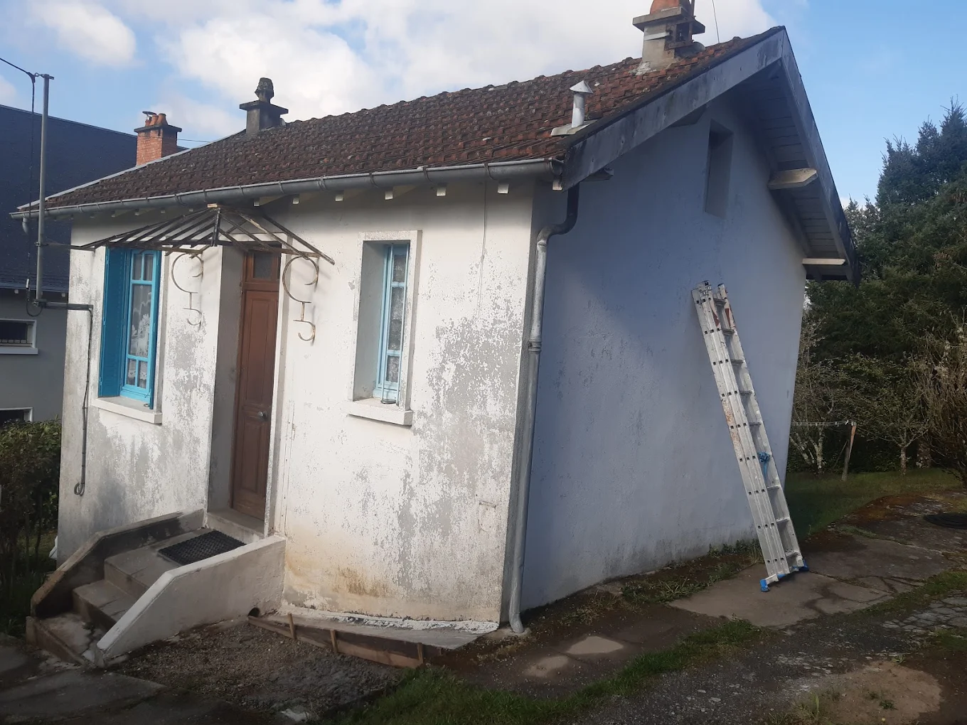 Façade maison avant travaux